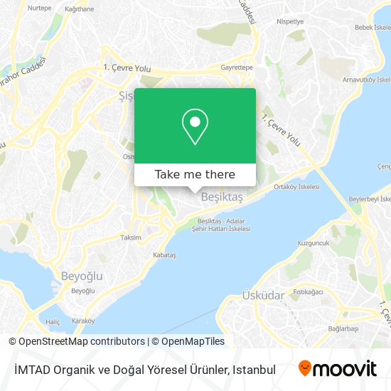 İMTAD Organik ve Doğal Yöresel Ürünler map