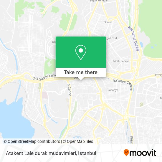 Atakent Lale durak müdavimleri map