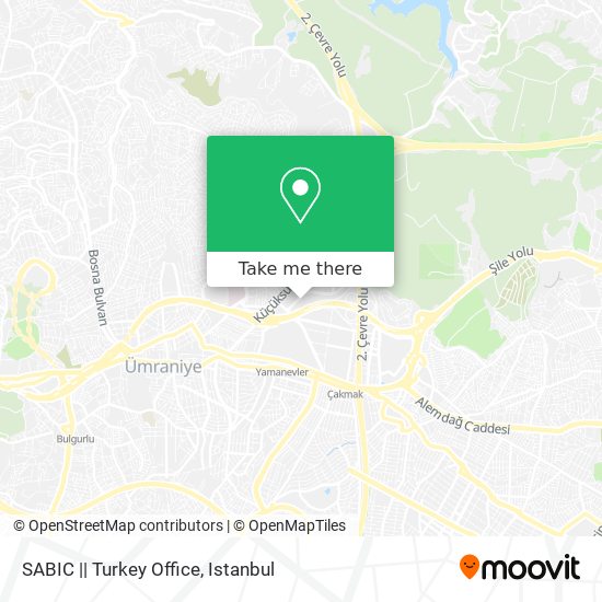 SABIC || Turkey Office map