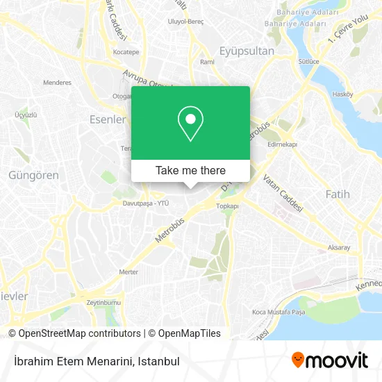 İbrahim Etem Menarini map