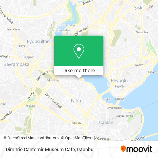 Dimitrie Cantemir Museum Cafe map