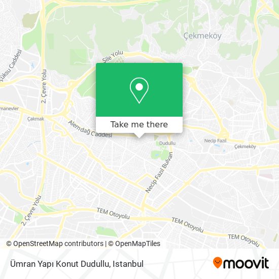 Ümran Yapı Konut Dudullu map
