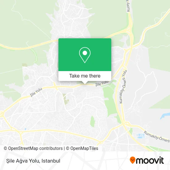 Şile Ağva Yolu map