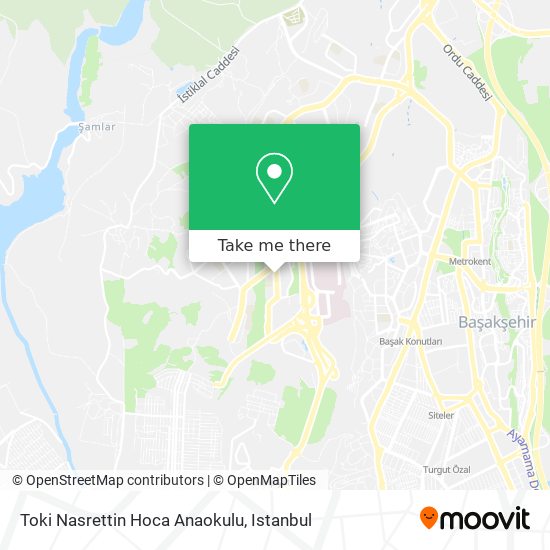 Toki Nasrettin Hoca Anaokulu map