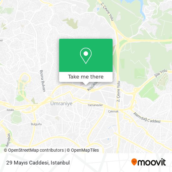 29 Mayıs Caddesi map