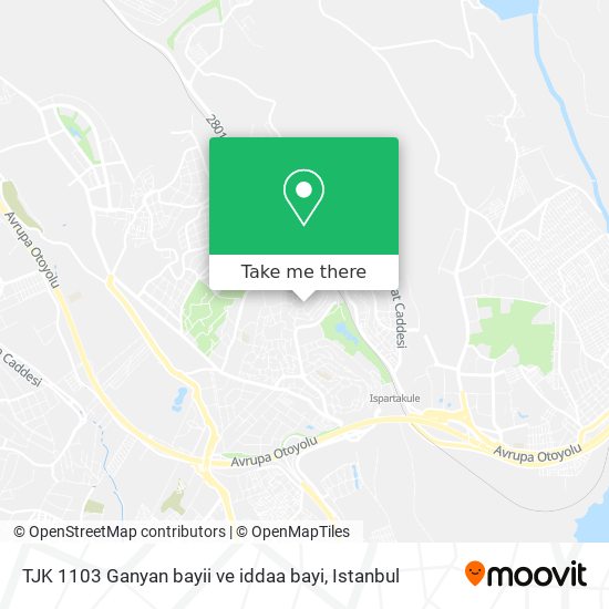 TJK 1103 Ganyan bayii ve iddaa bayi map