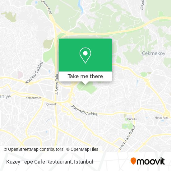 Kuzey Tepe Cafe Restaurant map