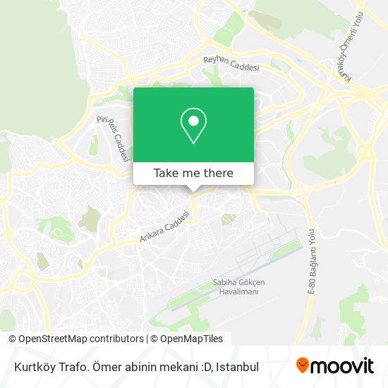 Kurtköy Trafo. Ömer abinin mekani :D map