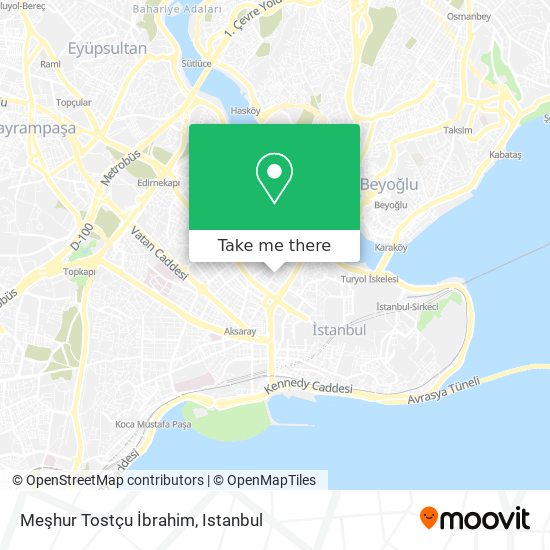 Meşhur Tostçu İbrahim map