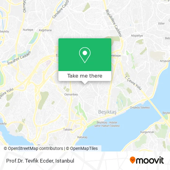 Prof.Dr. Tevfik Ecder map