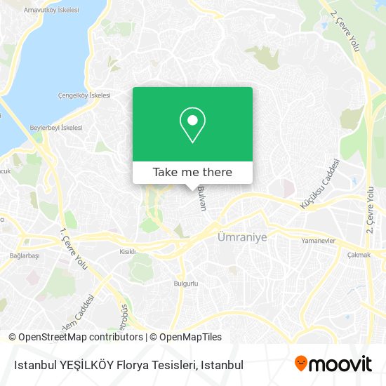 Istanbul  YEŞİLKÖY Florya Tesisleri map