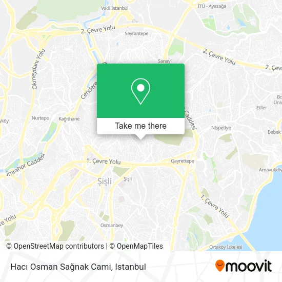 Hacı Osman Sağnak Cami map