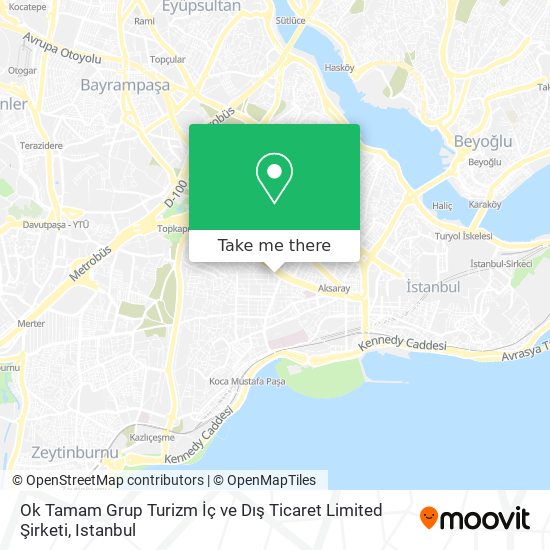 Ok Tamam Grup Turizm İç ve Dış Ticaret Limited Şirketi map