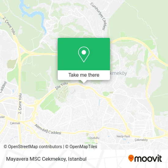 Mayavera MSC Cekmekoy map