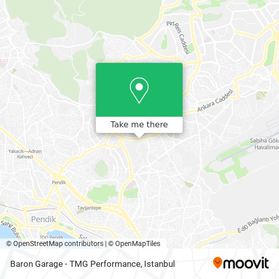 Baron Garage - TMG Performance map