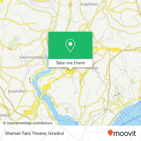 Shaman Tanz Theater map