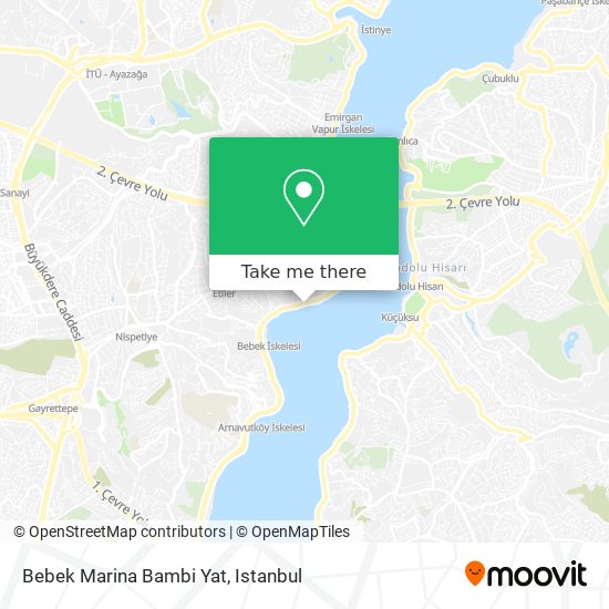 Bebek Marina  Bambi Yat map