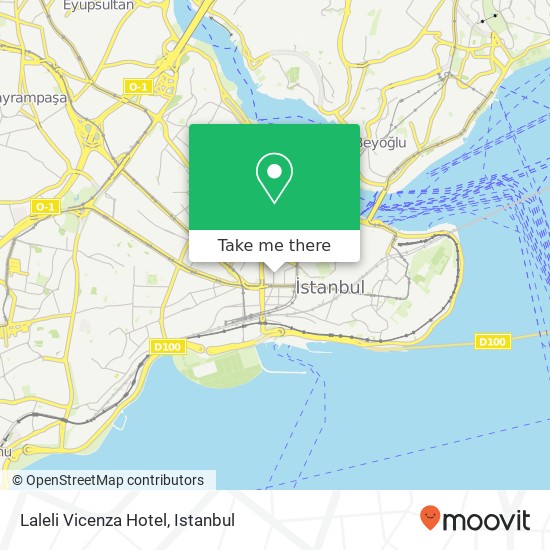 Laleli Vicenza Hotel map