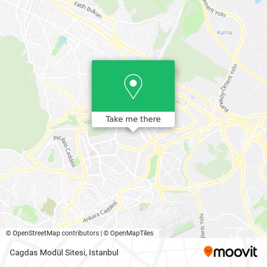 Cagdas Modül Sitesi map