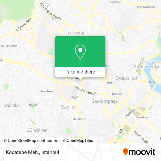 Kocatepe Mah. map