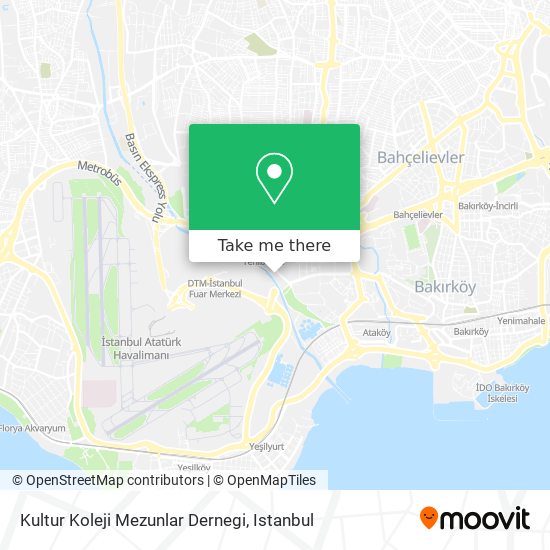 Kultur Koleji Mezunlar Dernegi map