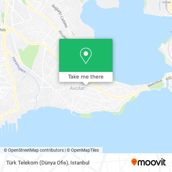 Türk Telekom (Dünya Ofis) map