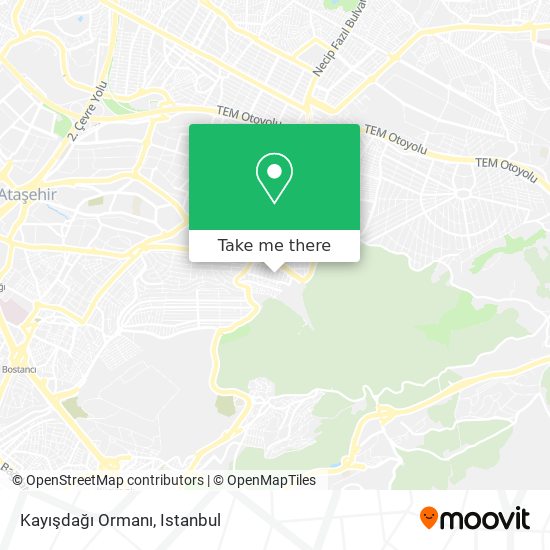 Kayışdağı Ormanı map