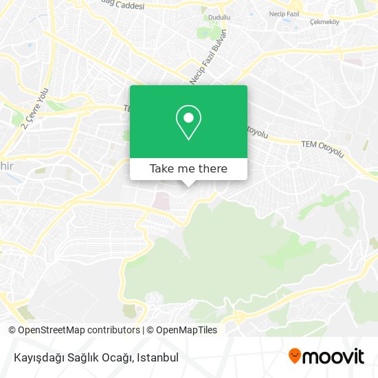 Kayışdağı Sağlık Ocağı map