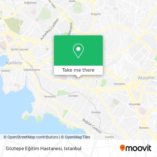 Göztepe Eğitim Hastanesi map