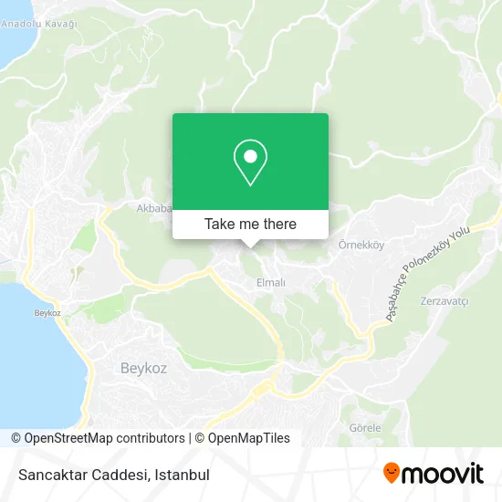 Sancaktar Caddesi map