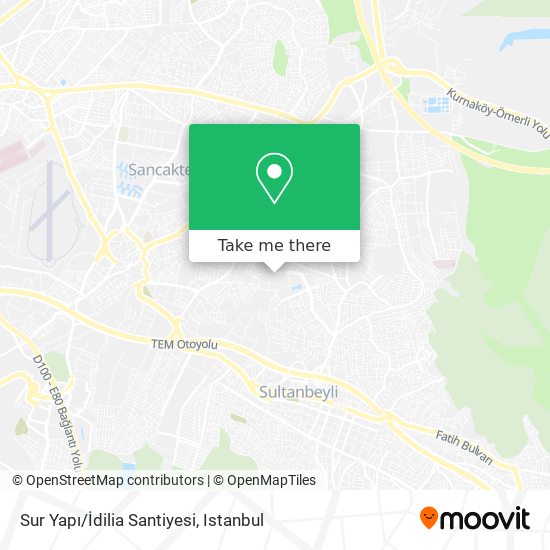 Sur Yapı/İdilia Santiyesi map