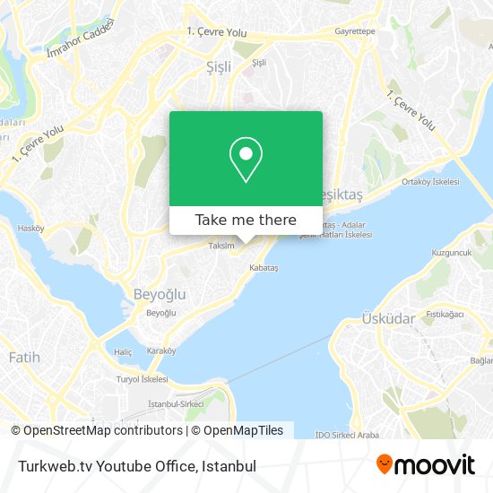 Turkweb.tv Youtube Office map