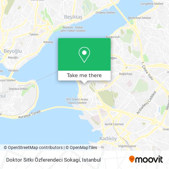 Doktor Sıtkı Özferendeci Sokagi map