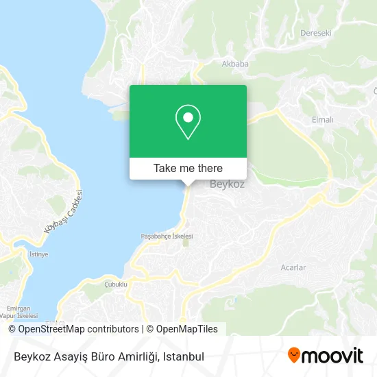 Beykoz Asayiş Büro Amirliği map