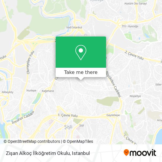 Zişan Alkoç İlköğretim Okulu map