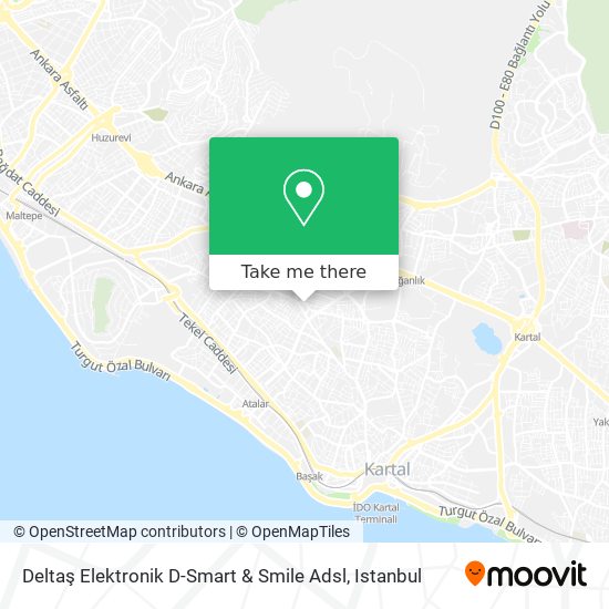 Deltaş Elektronik D-Smart & Smile Adsl map