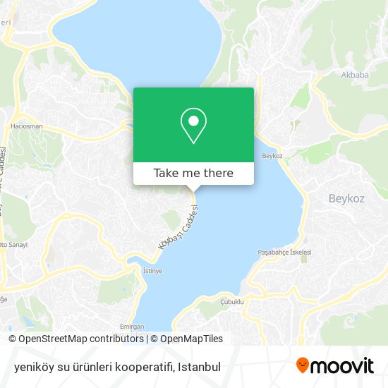 yeniköy su ürünleri kooperatifi map