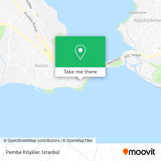 Pembe Köşkler map