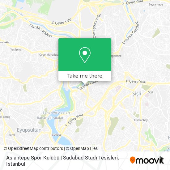 Aslantepe Spor Kulübü | Sadabad Stadı Tesisleri map