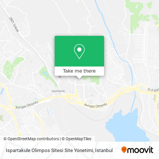 Ispartakule Olimpos Sitesi Site Yonetimi map