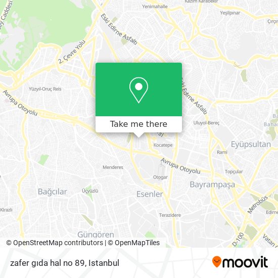 zafer gıda hal no 89 map