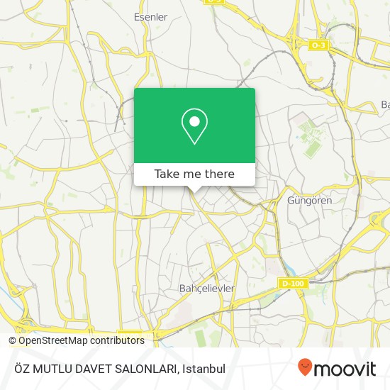 ÖZ MUTLU DAVET SALONLARI map