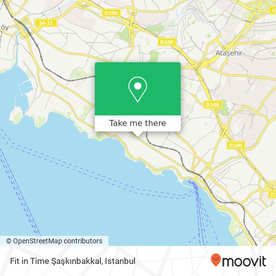 Fit in Time Şaşkınbakkal map