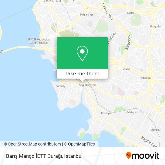 Barış Manço İETT Durağı map