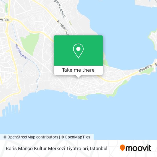 Baris Manço Kültür Merkezi Tiyatrolari map