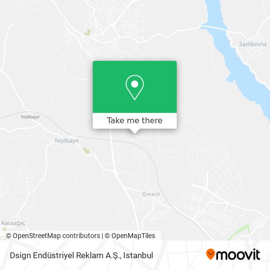 Dsign Endüstriyel Reklam A.Ş. map