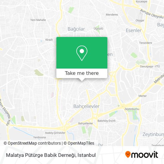 Malatya Pütürge Babik Derneği map