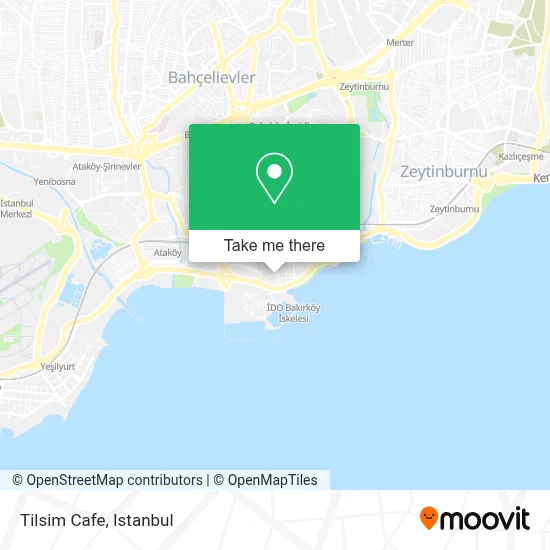 Tilsim Cafe map