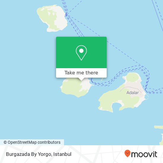 Burgazada By Yorgo map