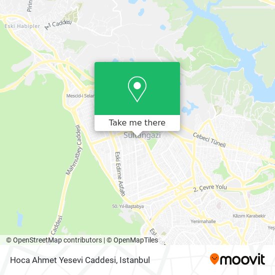 Hoca Ahmet Yesevi Caddesi map